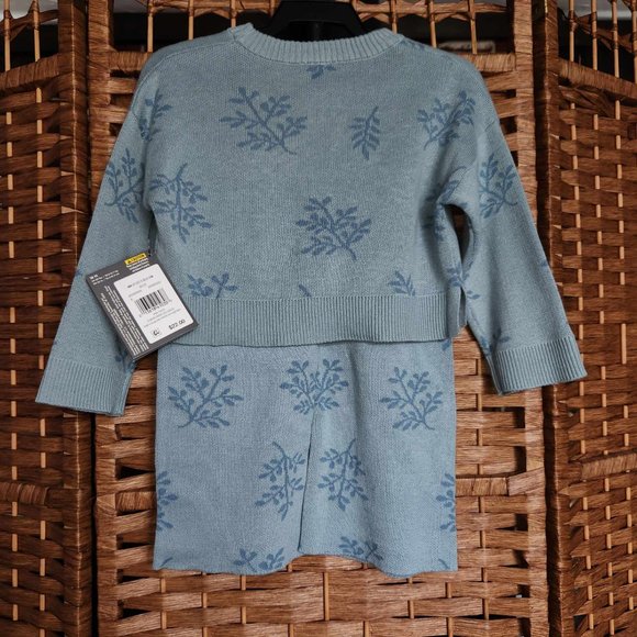 Modern Moments Baby Jacquard Sweater & Wide-Leg 2-Piece Set - Size 18m - NWT - Picture 3 of 4